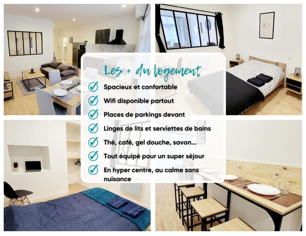 Apartament Le Wlerick 2 - Hyper Centre - Au Calme - Wifi Mont-de-Marsan Zewnętrze zdjęcie